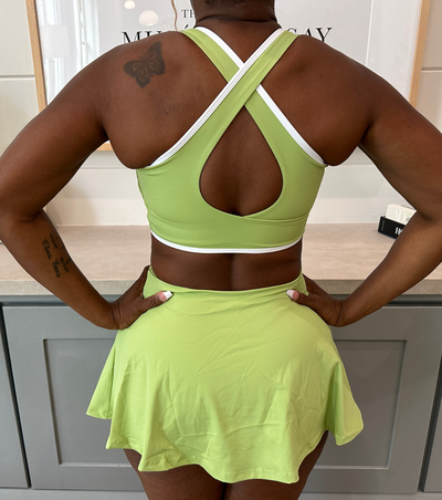 Contrast Tennis Sports Dress